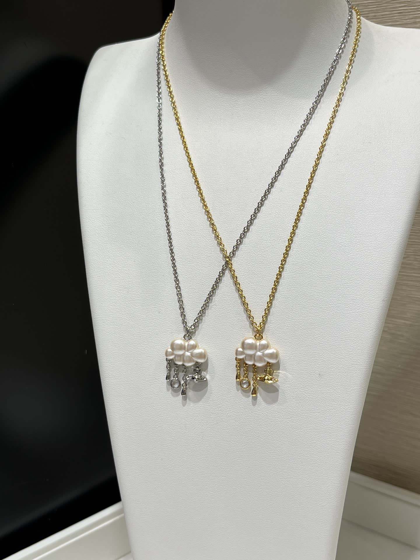 Vivienne Westwood Cloud Pearl Necklace